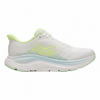 HOKA Clifton 11 - Dame - Frost / Neon Yuzu