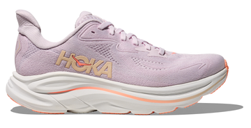 HOKA Clifton 10 - Dame - Lilac Cream/Tangerine Glow