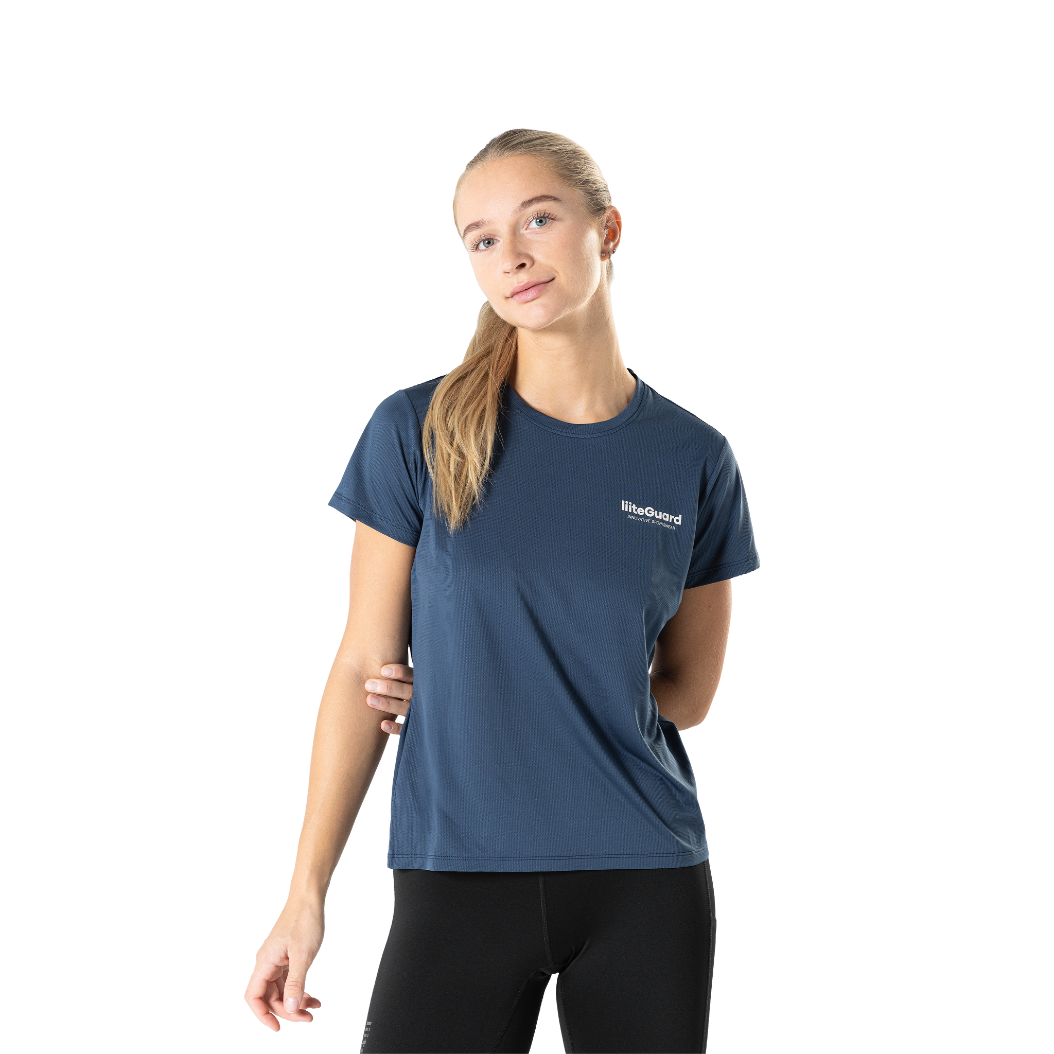 Liiteguard  Ground-Tech T-shirt W - Dark navy blue