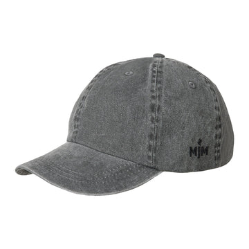 MJM Baseball cap Dyed cotton twill - Black