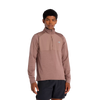 New Balance Athletics Heat Grid Half Zip - Herre - Shadow heather