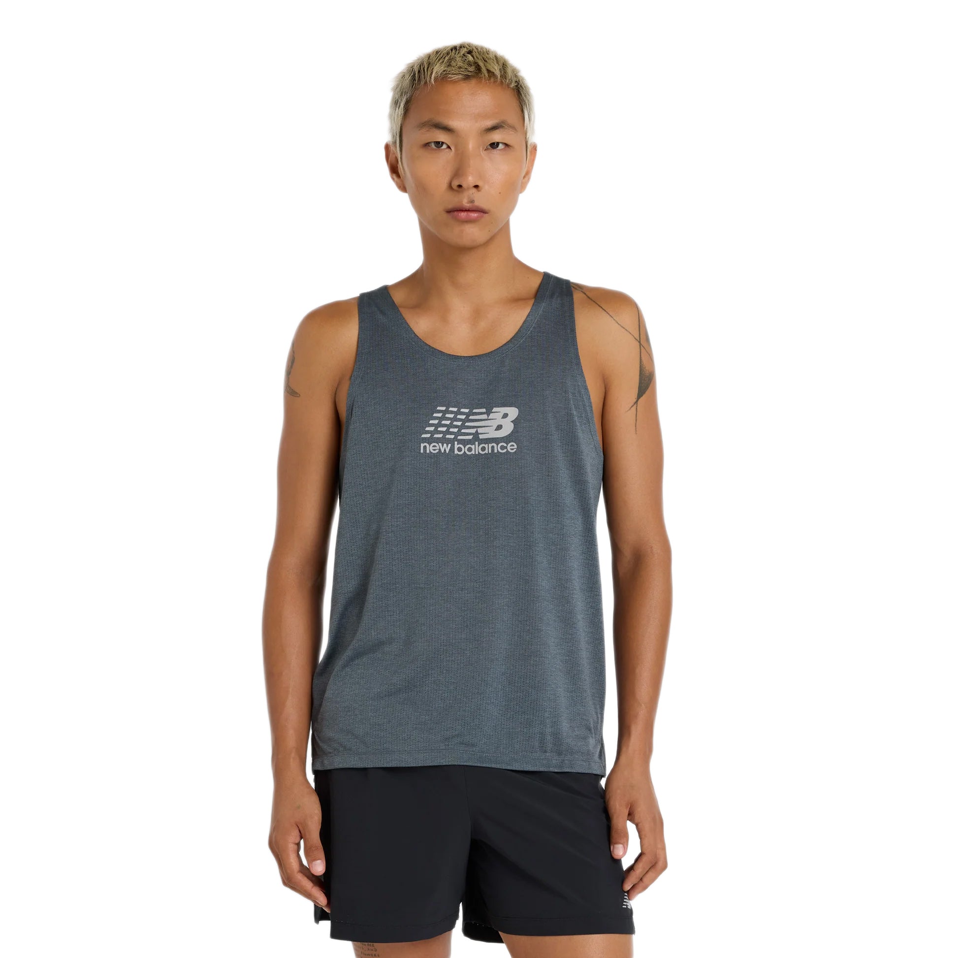 New Balance Athletics Run Graphic Singlet