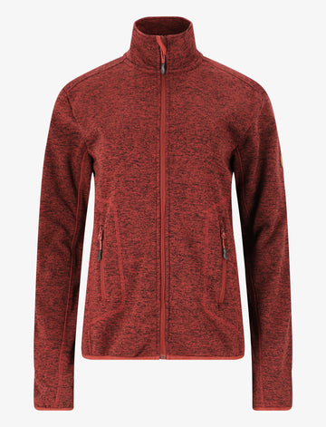 Whistler Samani fleece  - Dame - Red peer