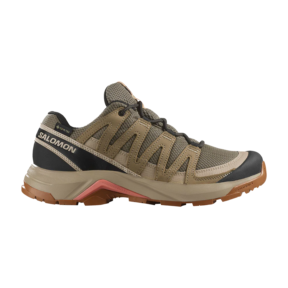 SALOMON X-ADVENTURE RECKON GTX - Dame - Sand/beige/green