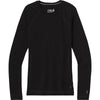 SmartWool Herre baselayer m. rund hals - Herre - Black