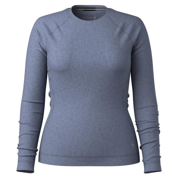 SmartWool Baselayer m. rund hals - Dame - Nightfall blue heather
