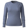 SmartWool Baselayer m. rund hals - Dame - Nightfall blue heather