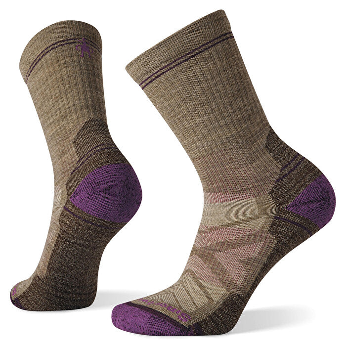 Smartwool Hike Zero Cushion Half Crewsokker - Dame - fossil