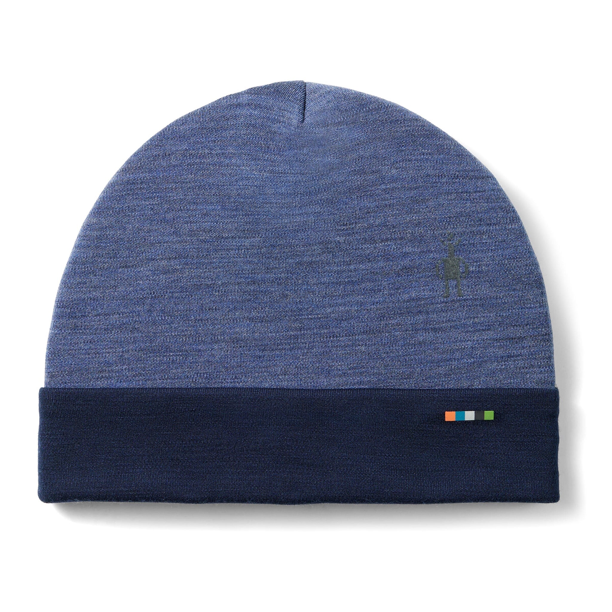 Smartwool hue 250 Gr. merino uld - Nightfall blue-Deep navy